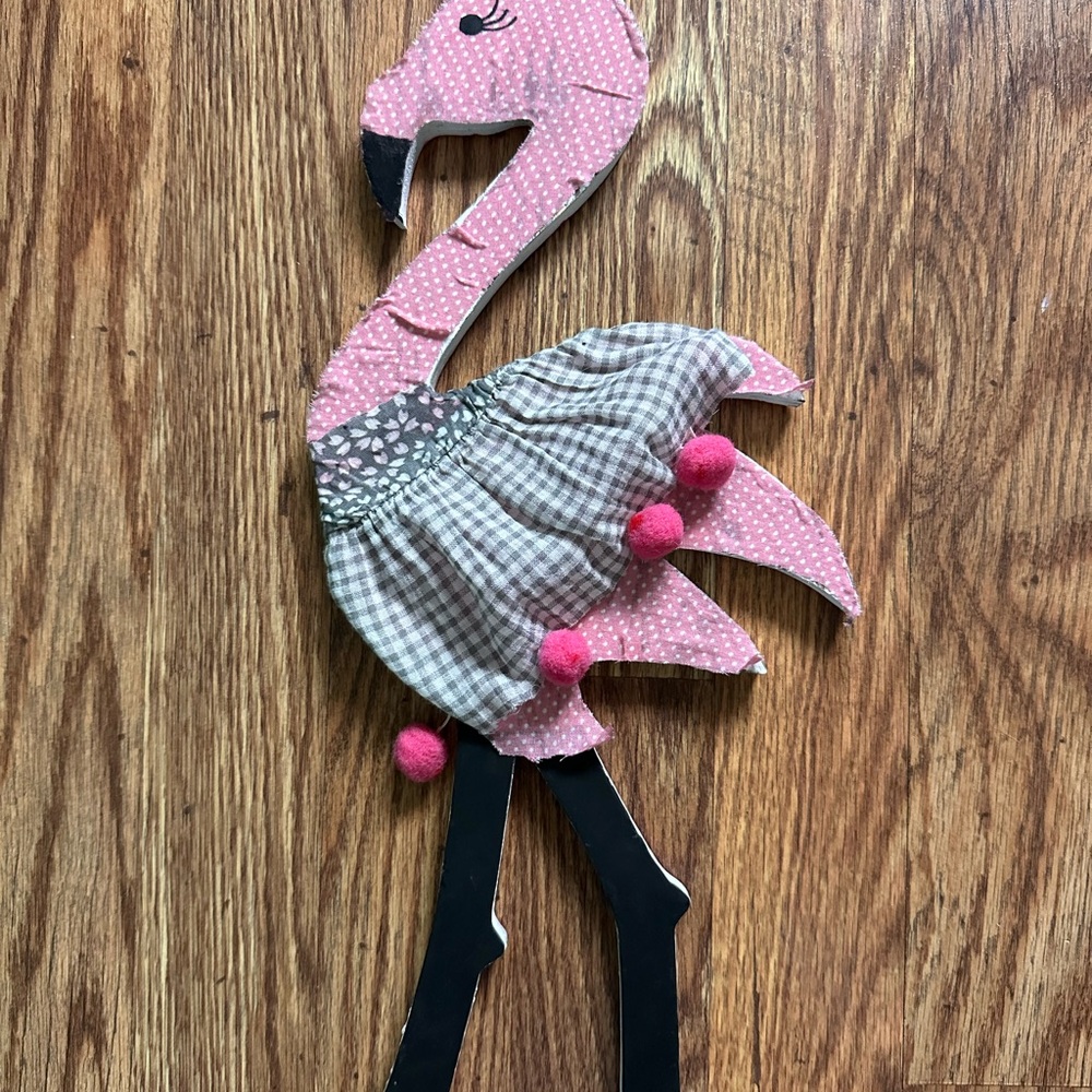 Pink Flamingo Wall Decor